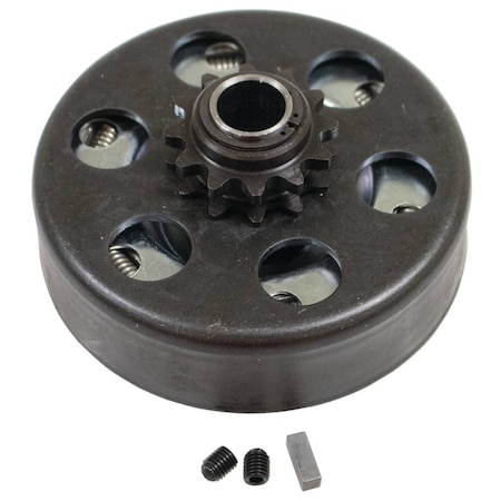 Stens New Sprocket Clutch Replaces Chainsaw Chain Number 35, Teeth 12, Keyway Width 3/16 In. 255-109
